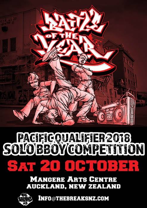 Battle of the Year Pacific Qualifier 2018 poster