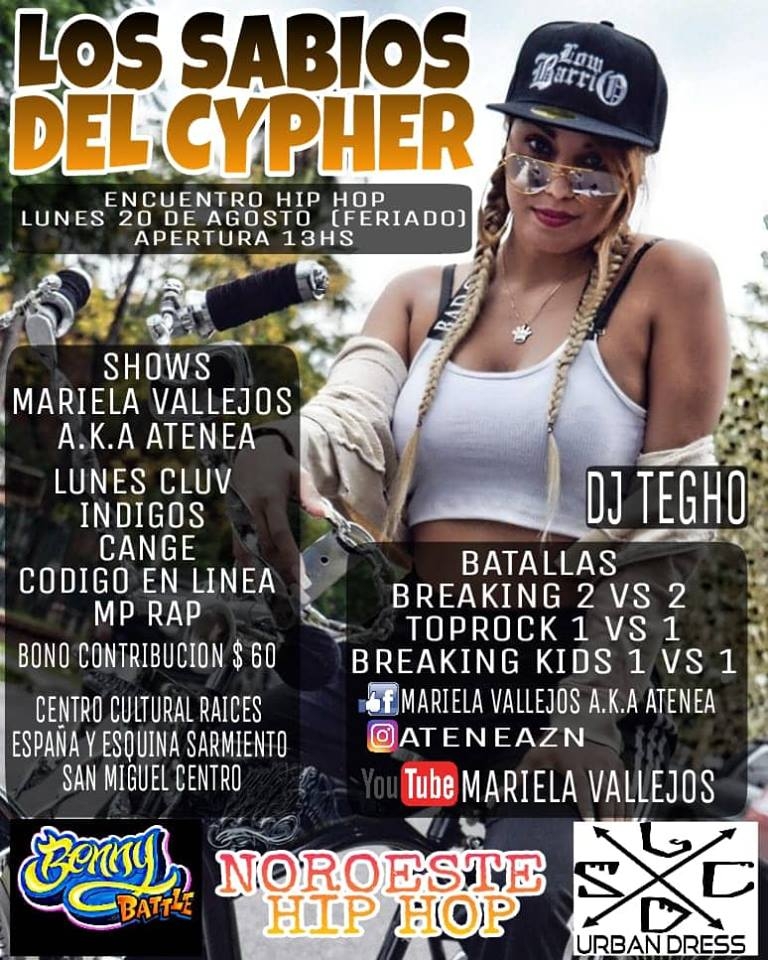 Los Sabios del Cypher 2018 poster