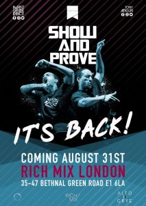 Show and Prove 'The Battles' 2018