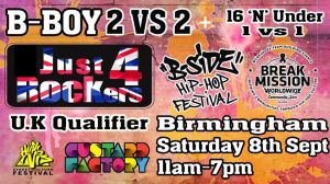 Break Mission x Just 4 Rockers Qualifier 2018