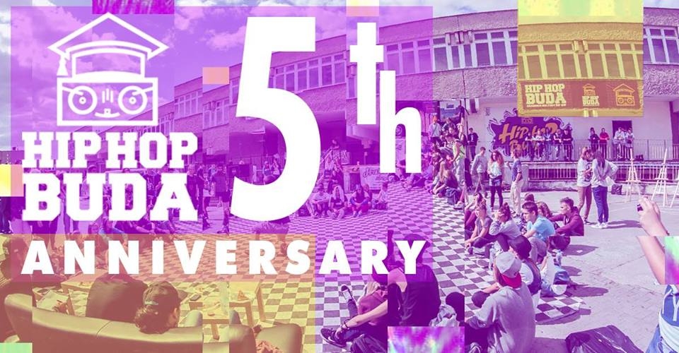 Hip Hop Buda 5th Anniversary Celebration Jam 2018 poster