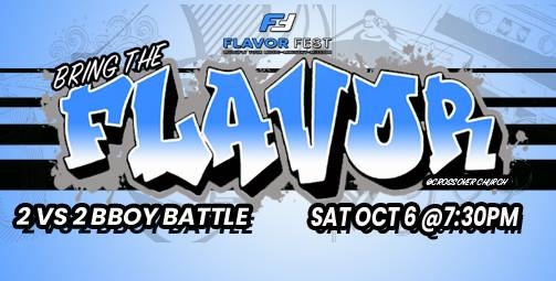 Bring the Flavor 2018 poster