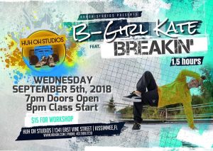 Breakin' Workshop with B-Girl Kate 2018