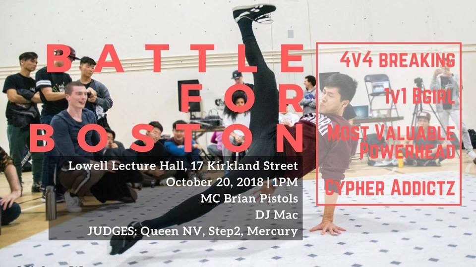 Battle for Boston 2018 poster