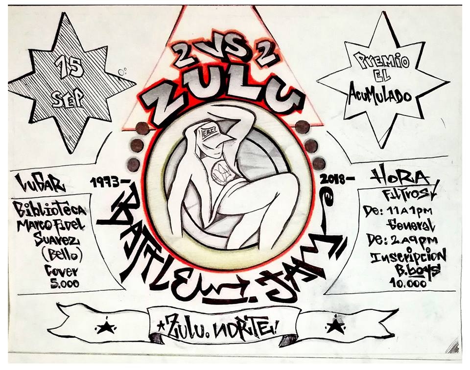 Zulu Norte Battle JAM 2018 poster