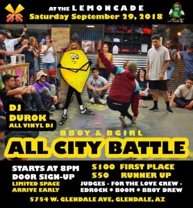 All City BBOY BGIRL Battle 2018