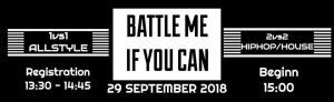 Battle Me if You can Hamburg Edition 2018