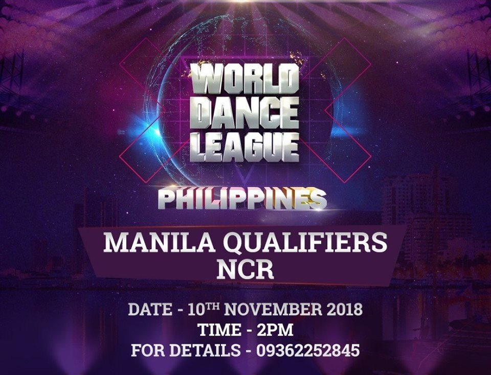 World Dance League- Manila poster
