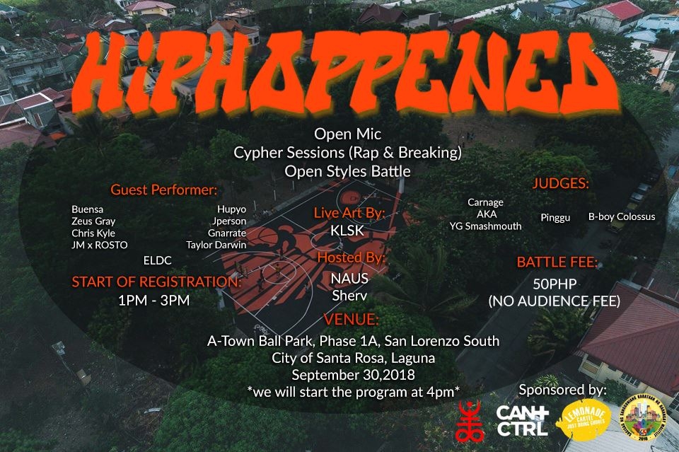 Hip Hoppened 2018 poster