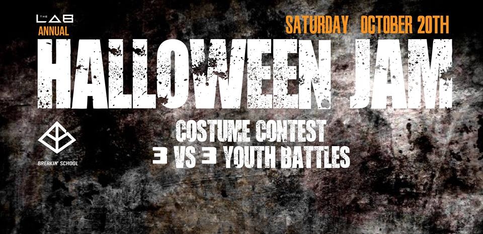 The Lab Annual Halloween Jam 2018 poster