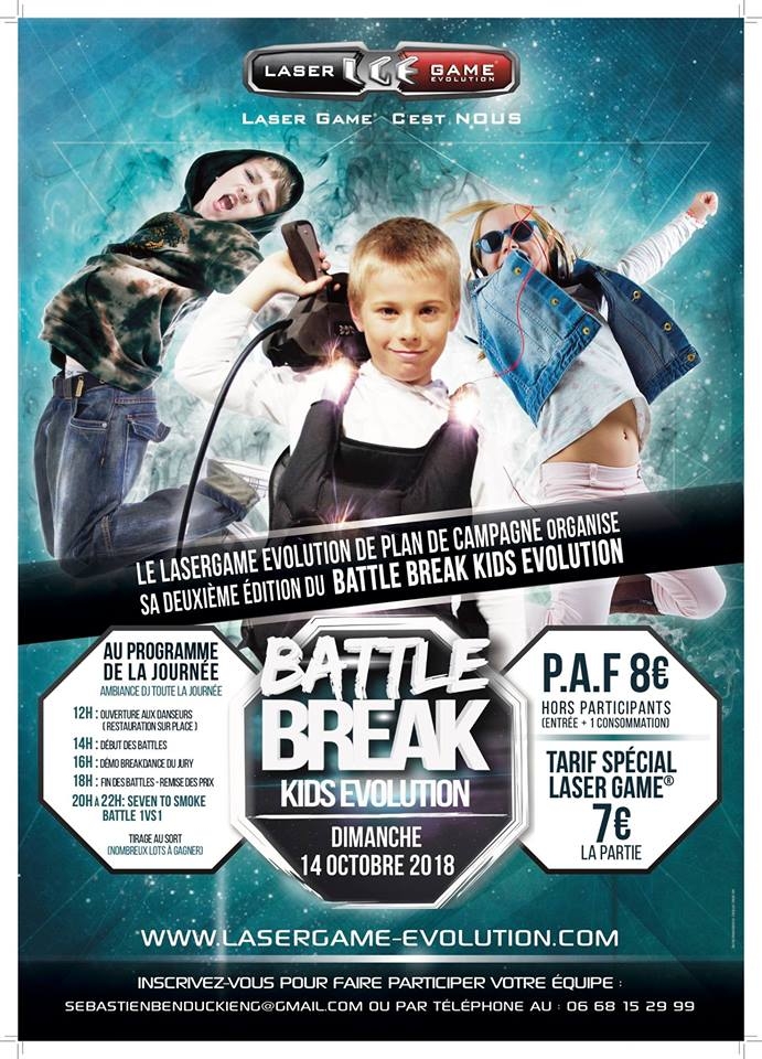Battle Break Kids Evolution 2018 poster