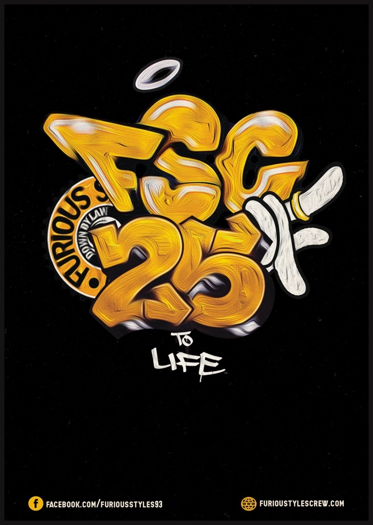 Furious Styles Crew 25th Yr Anniversary poster