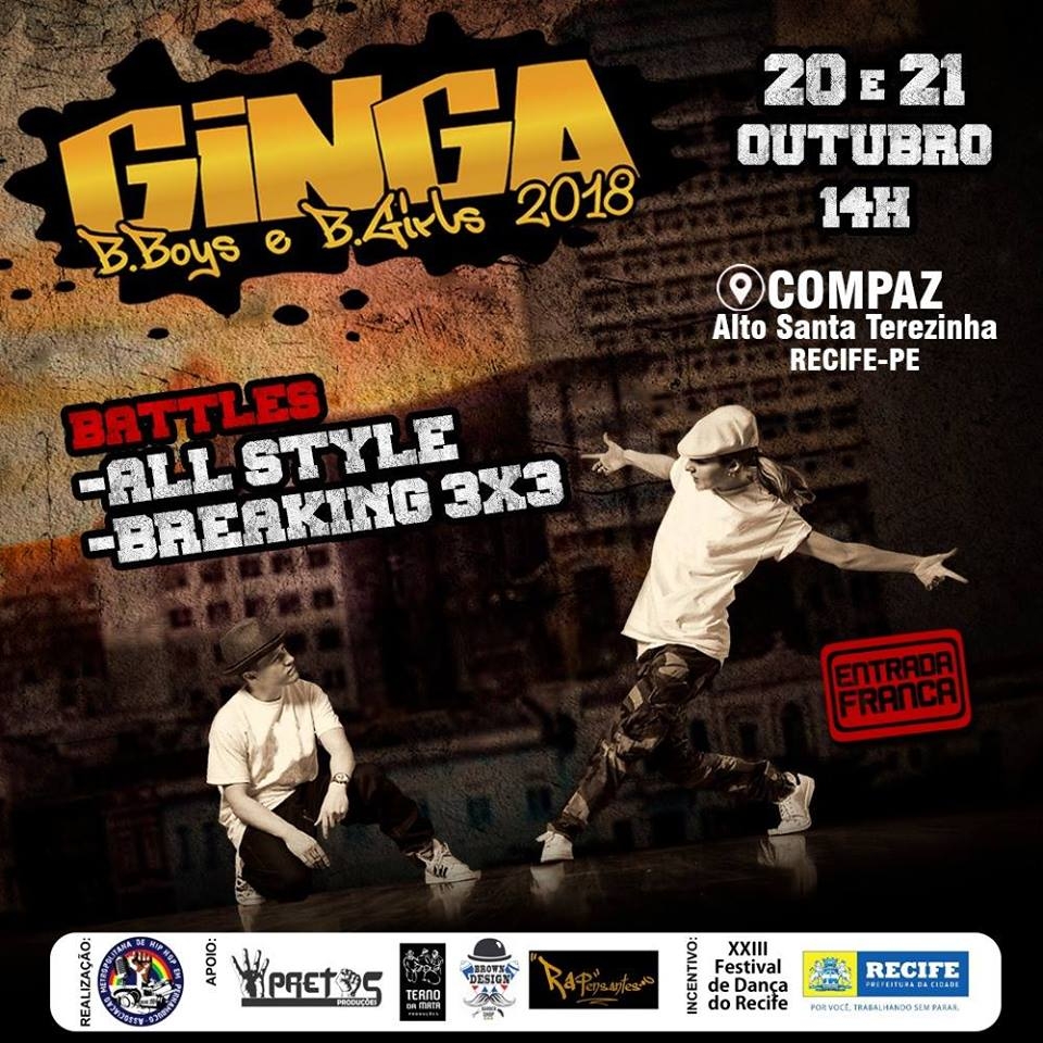 Ginga Bboys & Bgirls 2018 poster