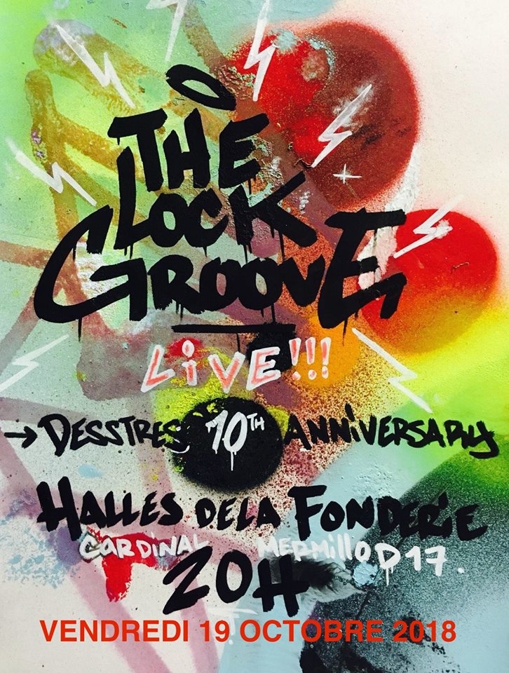 The Lock Groove at the Desstres 10th Anniversary 2018 poster