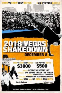 Vegas Shakedown 2018