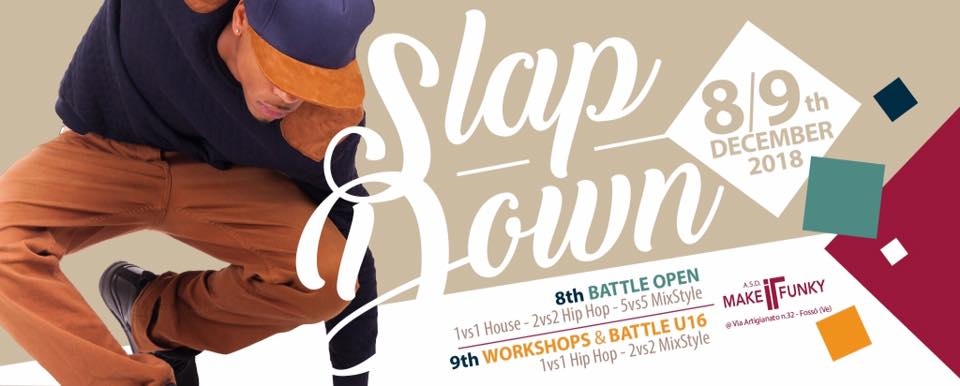 SLAP DOWN 2018 poster