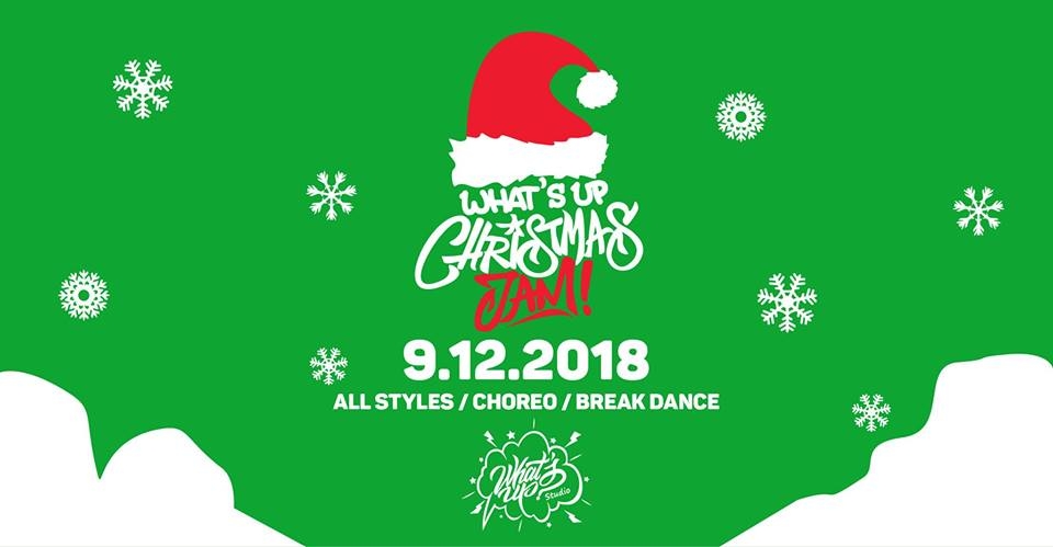 What`s Up? Christmas Jam 2018 poster