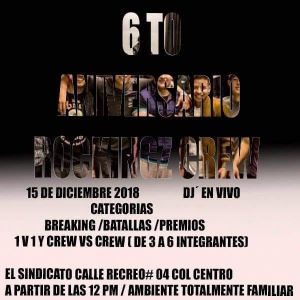 6to Aniversario Rockingz Crew 2018