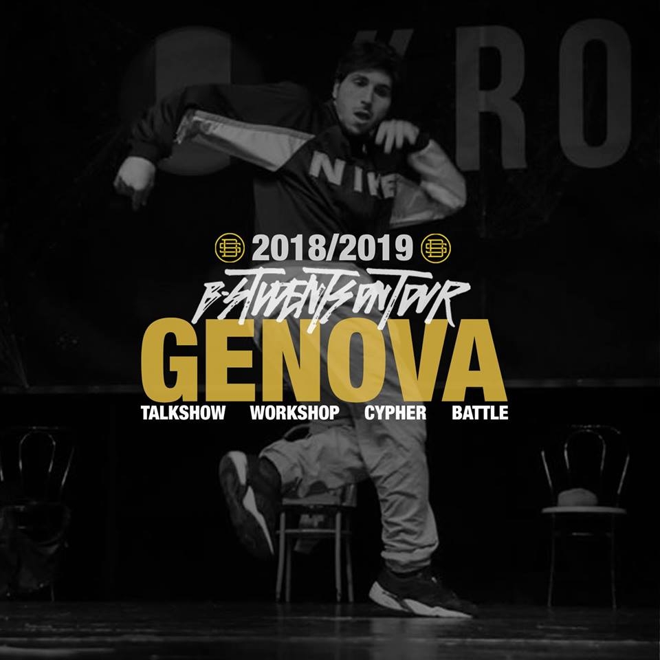 Bstudents Genova con Snap 2018 poster