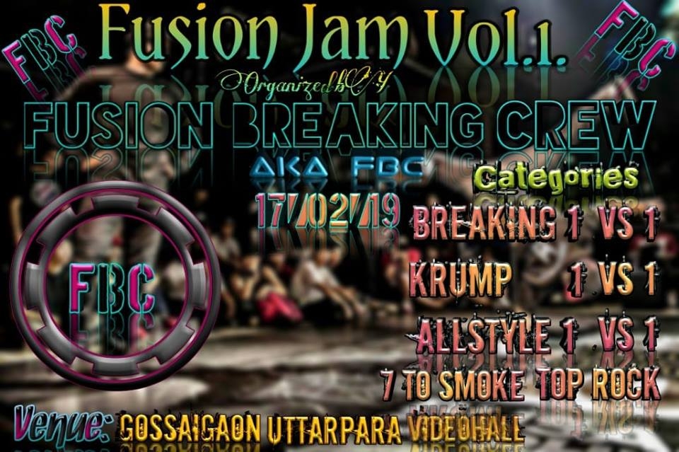 FUSION JAM 2019 poster