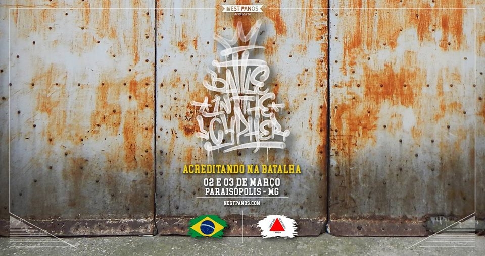 Battle In The Cypher - Paraisópolis MG 2019 poster