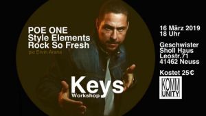 Poe One KEYS Workshop 2019