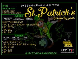 St.Patrick's Get Lucky Jam 2019