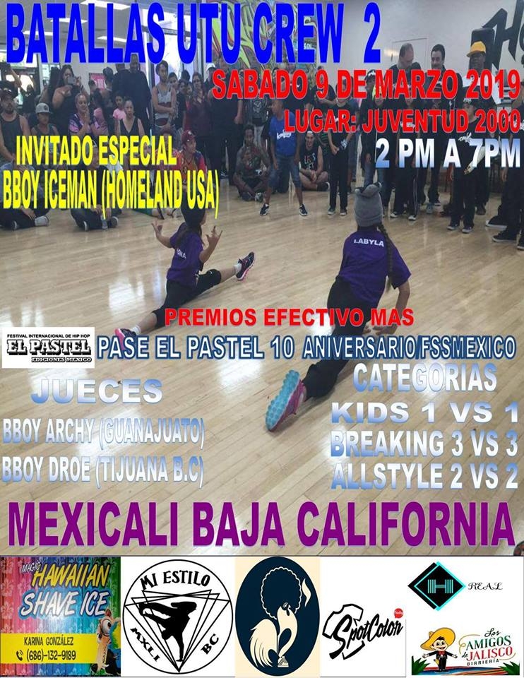 Batallas UTU CREW 2019 poster