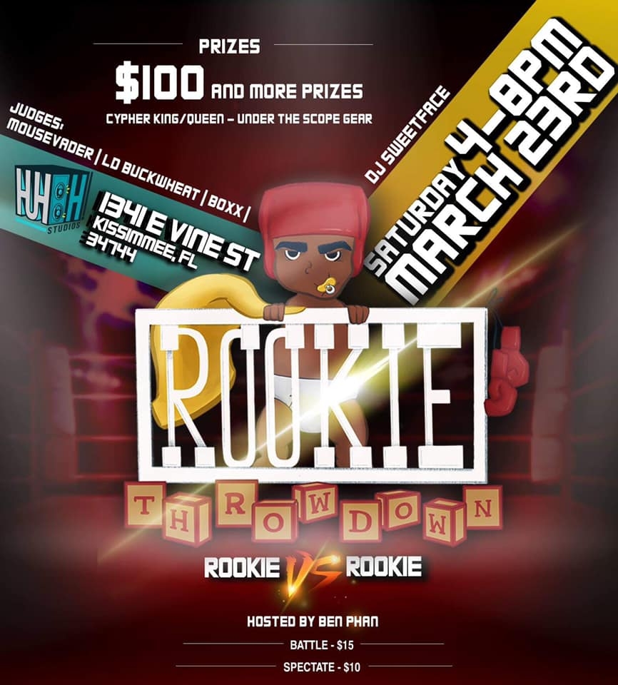 Rookie Throwdown 3 2019 poster