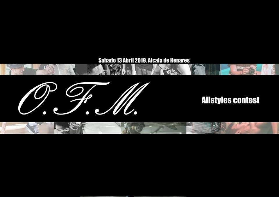 OFM Allstyles Contest 2019 poster