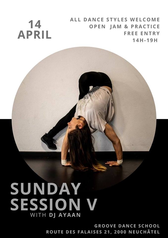 Sunday Session 5 - Free Open Dance Practice 2019 poster