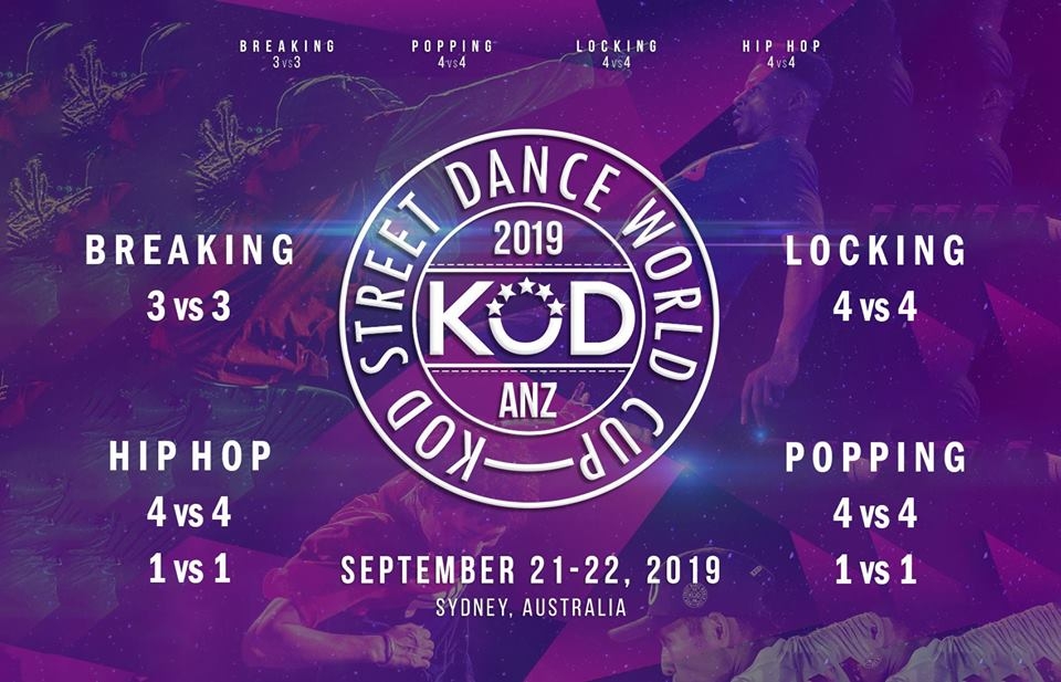 KOD ANZ 2019 Qualifiers 2019 poster