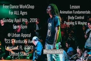 Urban Appeal Free Dance Workshop 2019