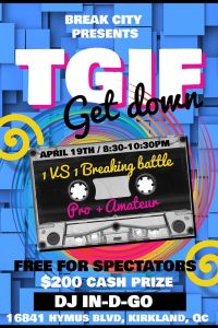 TGIF Get Down 2019
