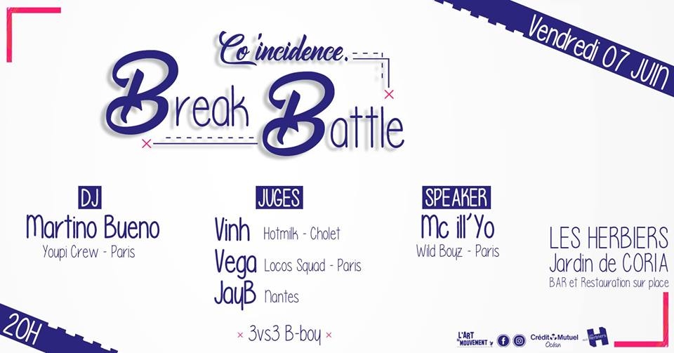 Co'Incidence Break Battle 2019 poster