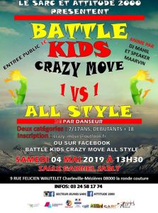 Battle kids crazy move all style 2019