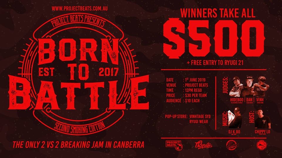 Born to Battle - 2nd Smoking 2019 poster