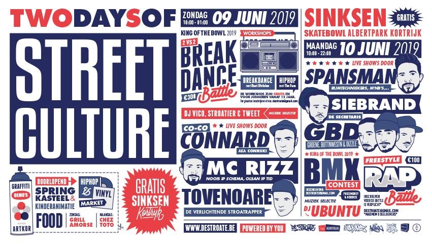 Two Days Of Street Culture 2019 poster