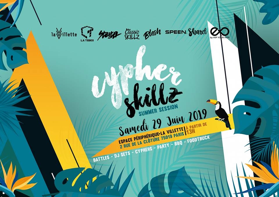Cypher Skillz 2019 poster