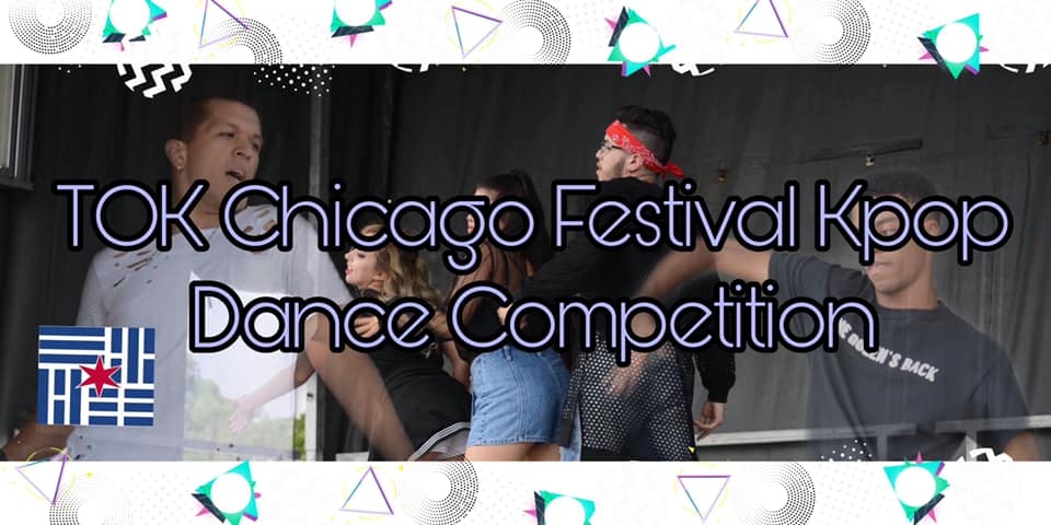 TOK Chicago Festival Kpop Dance Competition 2019 poster