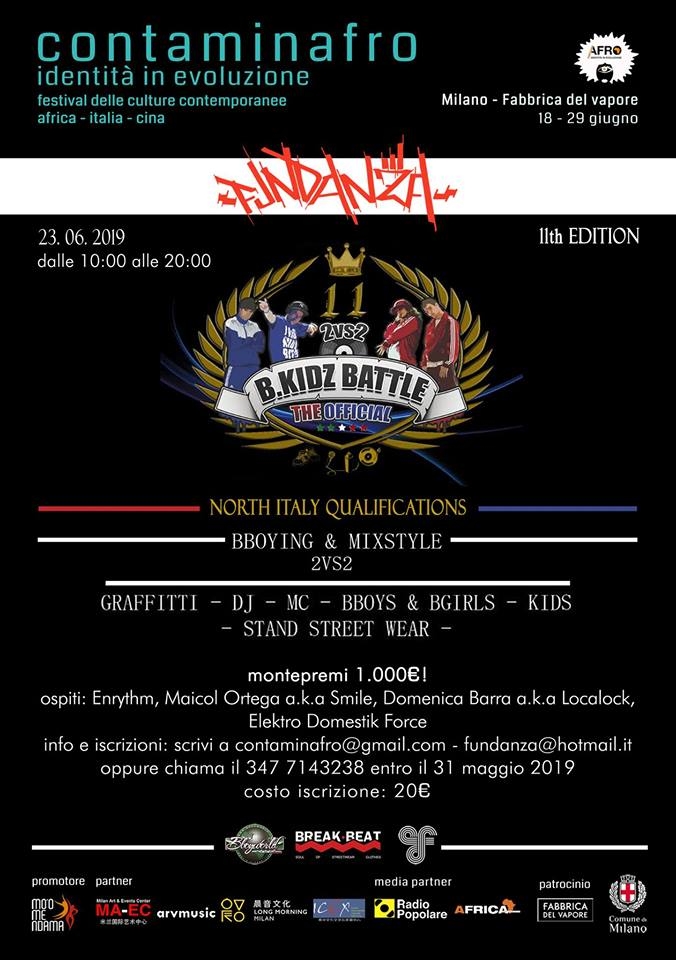 B.Kidz Battle | Contaminafro 2019 poster