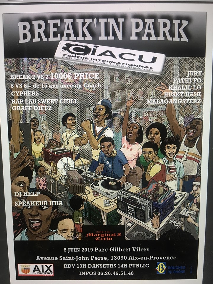 Break'in Park 2019 poster