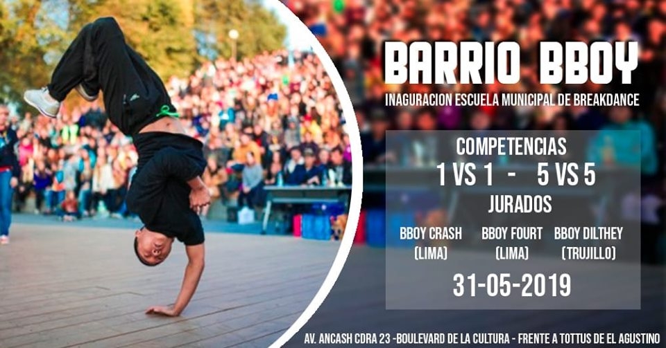 Battle por inaguracion de escuela de break dance 2019 poster