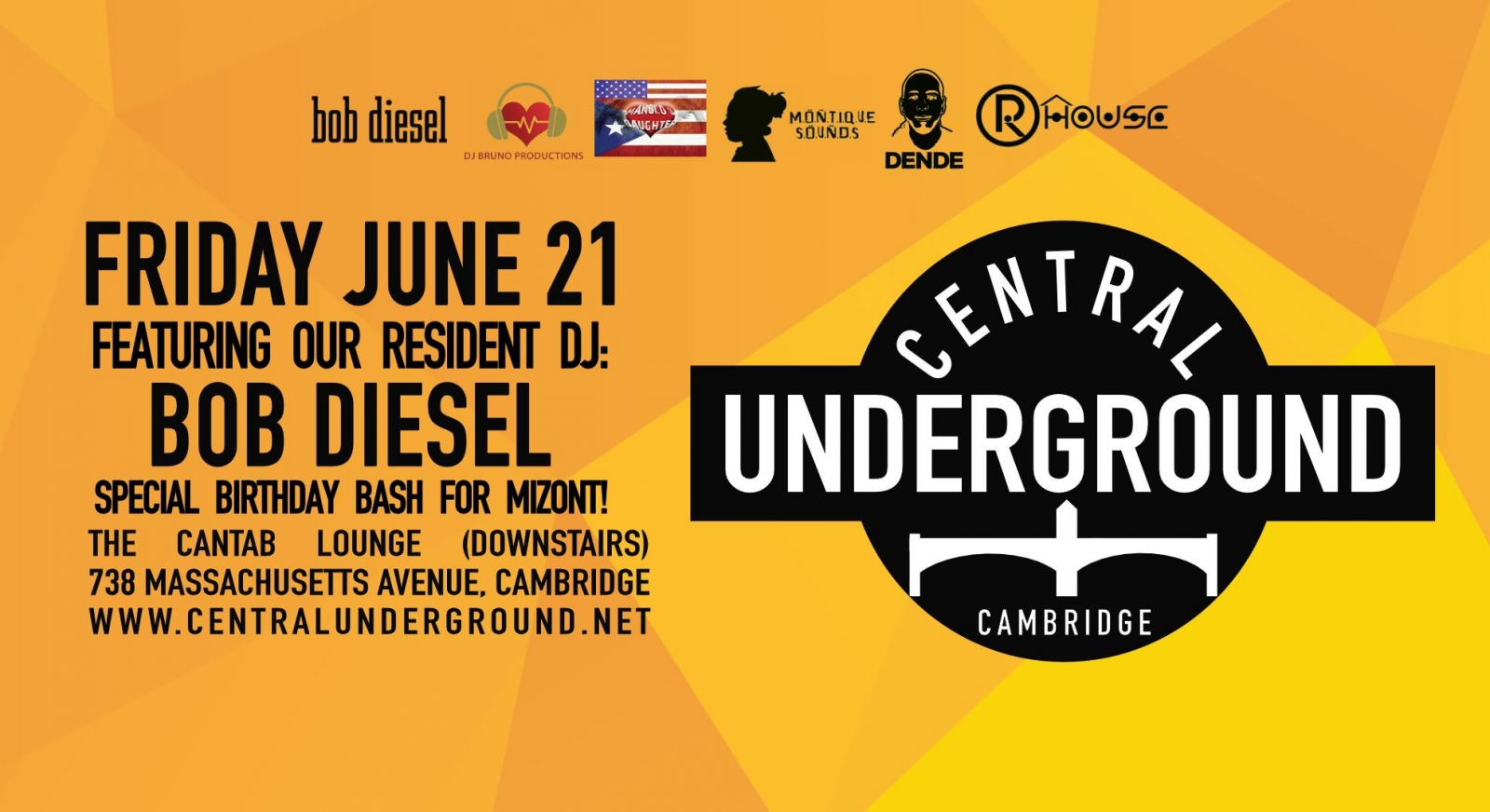 Central Underground 2019 poster