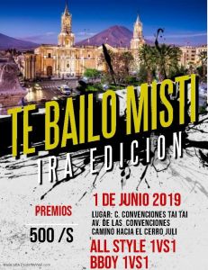 TE BAILO MISTI 1ra Edición 2019