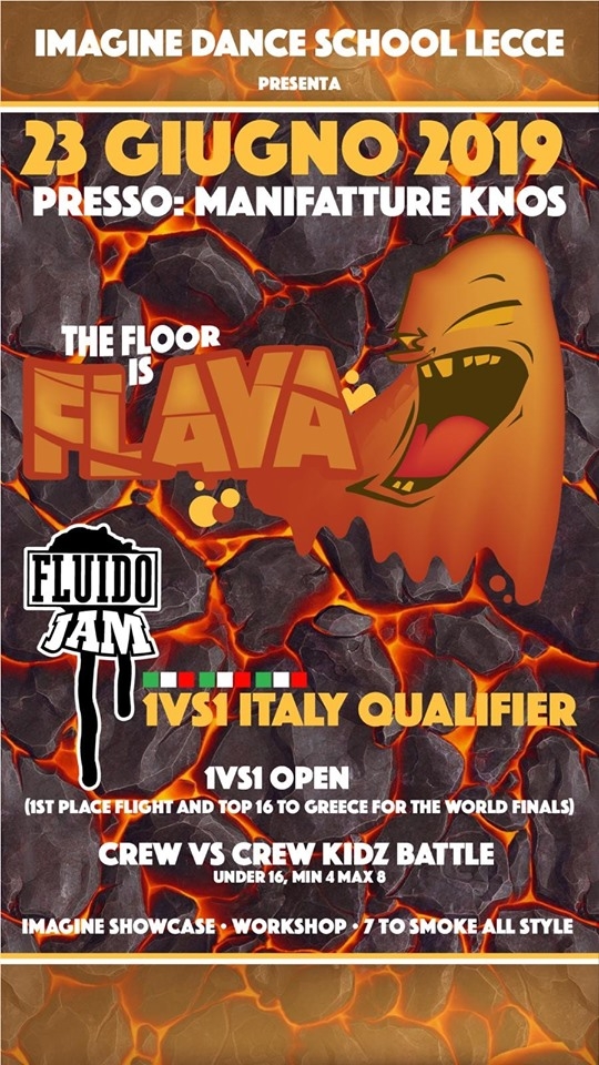 The Floor Is Flava X Fluido Jam  2019 poster