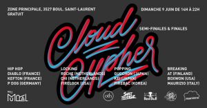 Cloud Cypher Demi-Finales+Finales - Mural Gratuit 2019