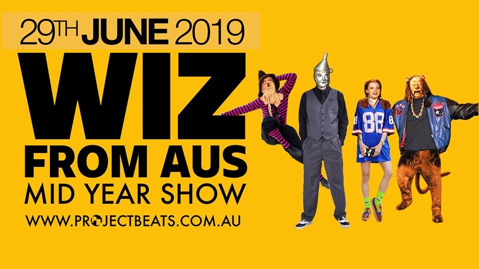 PB Presents 'The Wiz From Aus' 2019 poster
