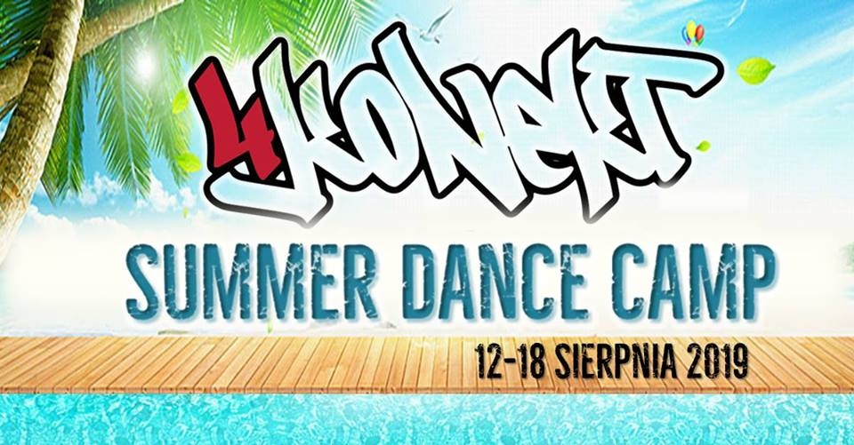 4Konekt Summer Dance Camp 2019 poster