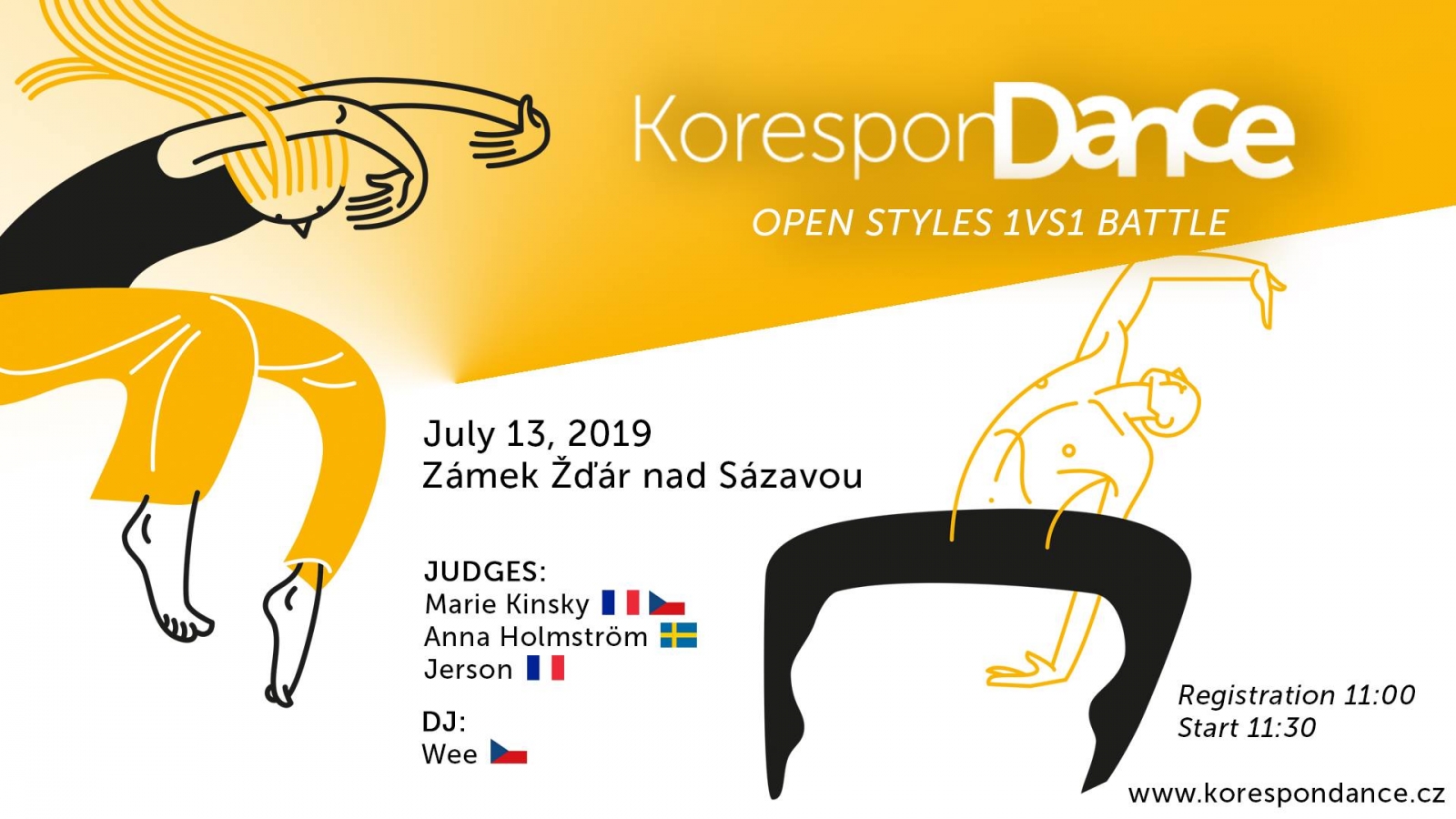 KoresponDance 2019 poster